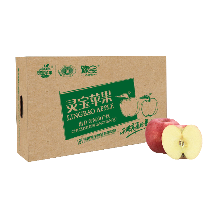豫宝牛皮纸苹果礼盒